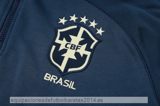 Nuevo Chaqueta Con Capucha Brasil 2023 Azul Marino Baratas